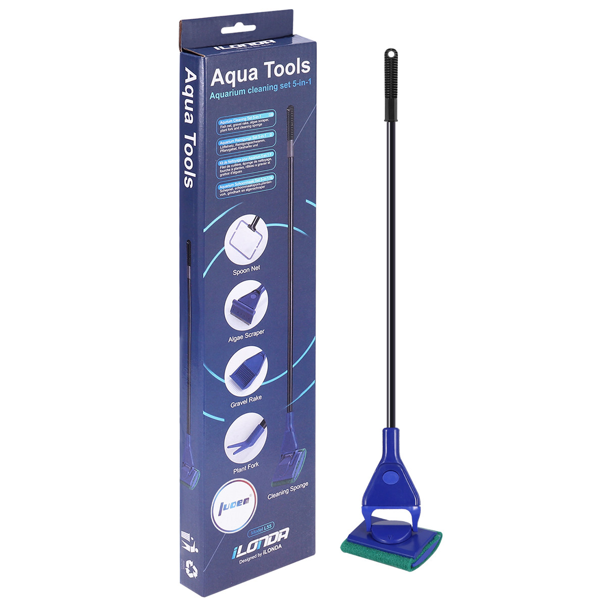 Planted Aquarium Tool Kit - Kit de limpieza para acuarios 5