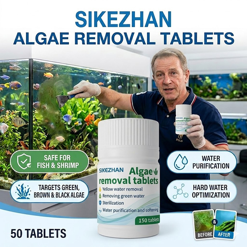 Planted Aquarium Algae Remover - Tabletas de Eliminación Rápida de Algas,