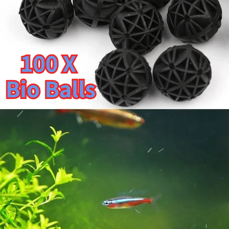 Planted Aquarium Products - 50/100 Uds. Bio bolas para estanque