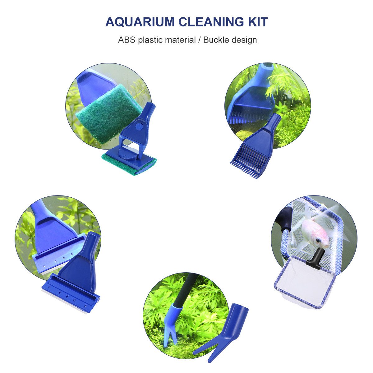 Kit de limpieza para acuarios  - Planted Aquarium Tool Kit reseña y precio
