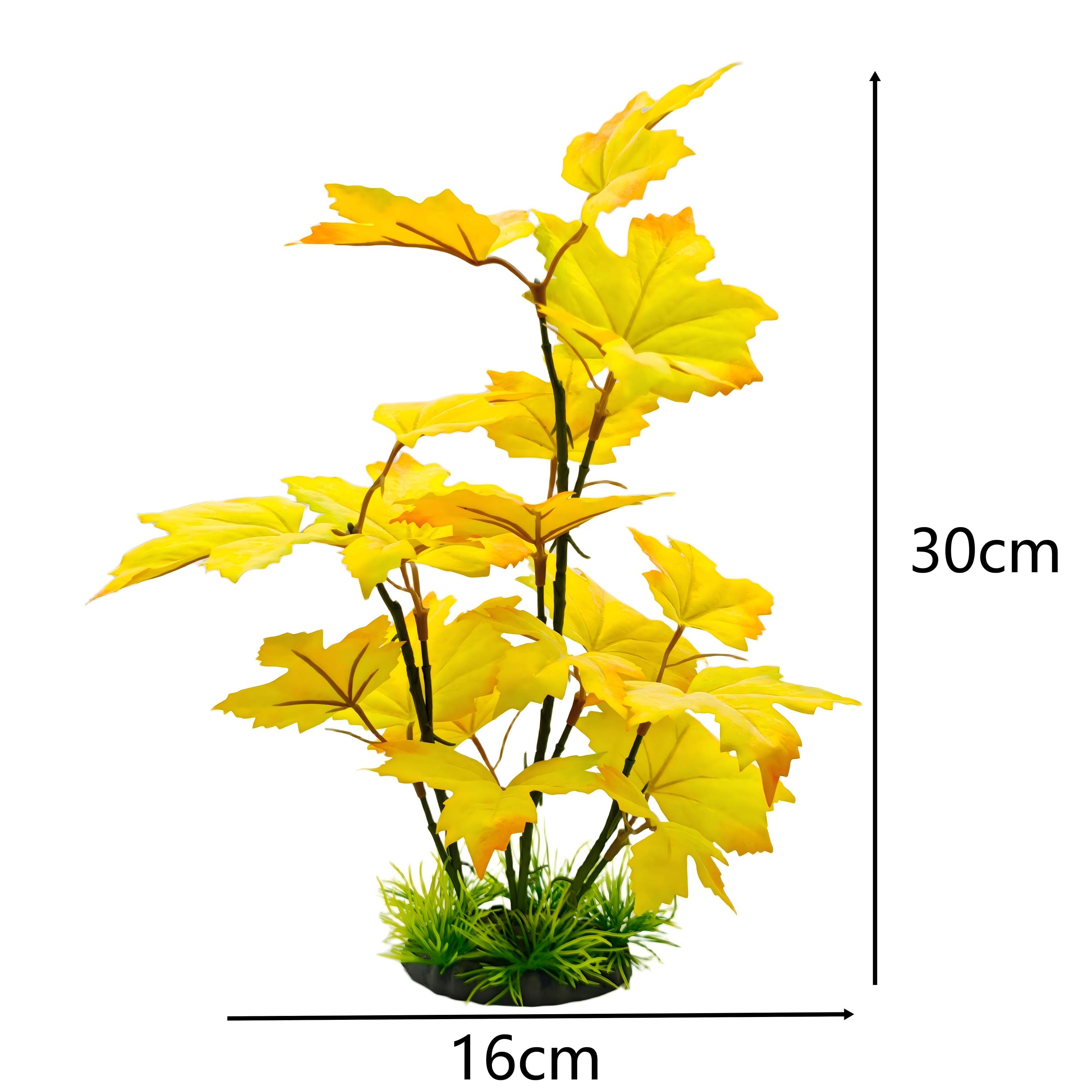 Hojas Artificiales de 30 cm pa - Planted Aquarium Yellow Water reseña y precio
