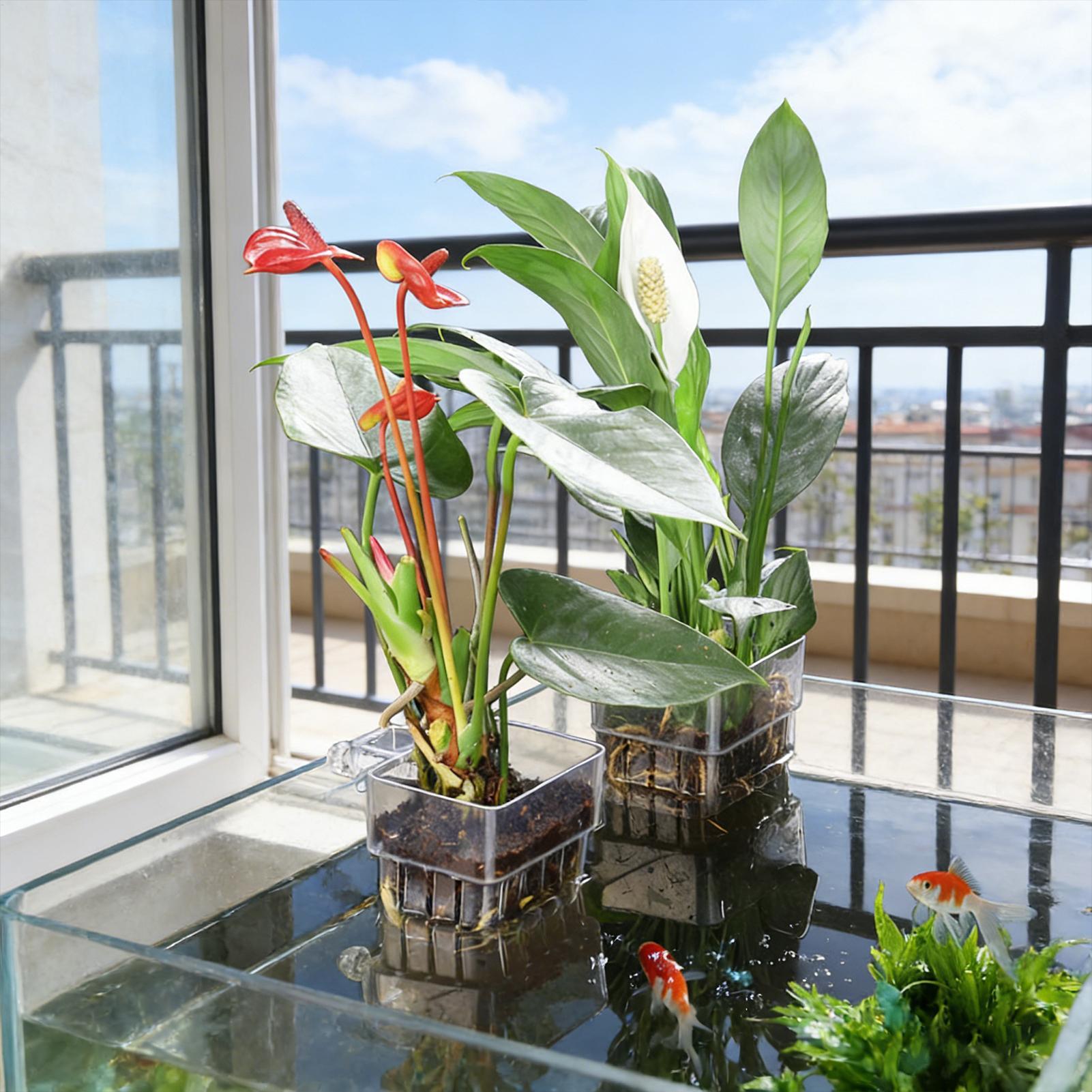 Cesta para Plantas de Acuario, - Aquarium Plant Rings reseña y precio