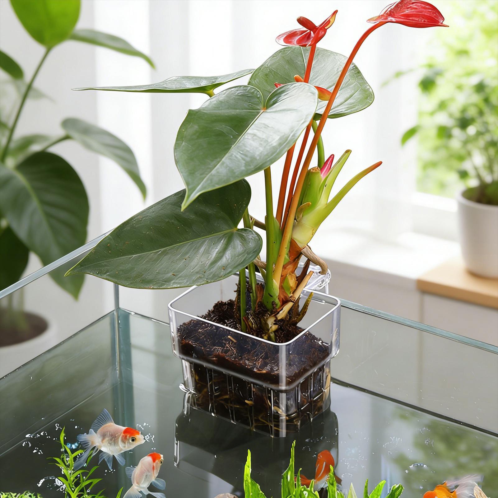 Cesta para Plantas de Acuario, - Aquarium Plant Rings reseña y precio