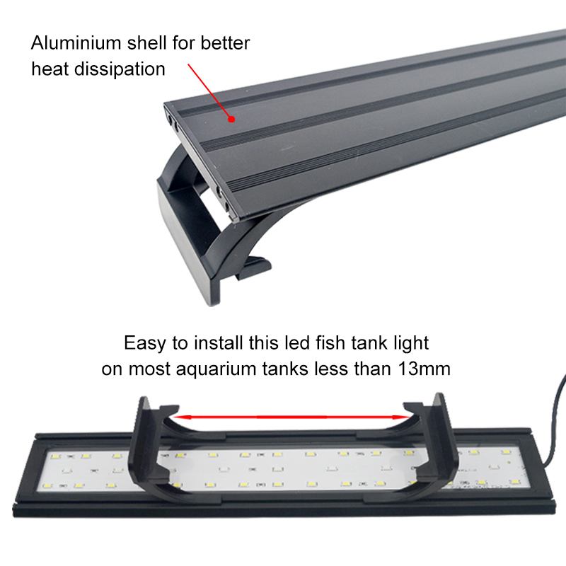 Luz LED para acuario para pece - Aquarium Plant Growing reseña y precio