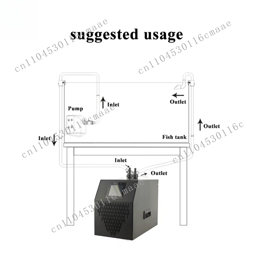 Enfriador de agua para acuario - Planted Aquarium Water Temperature reseña y precio