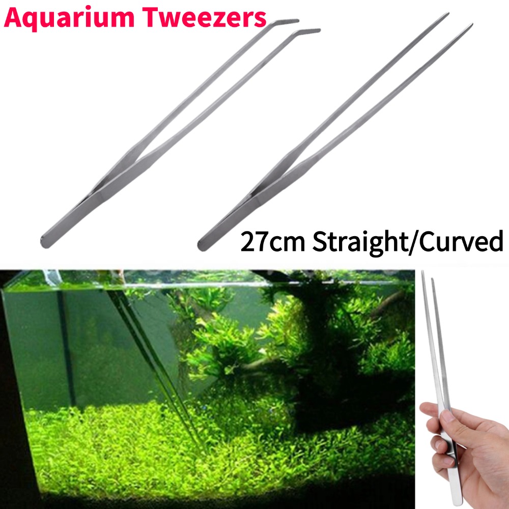 Pinzas de acero inoxidable par - Planted Aquarium Maintenance Kit reseña y precio