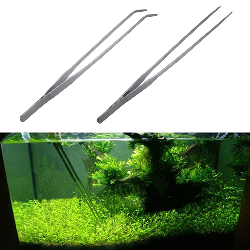 Pinzas de acero inoxidable par - Planted Aquarium Maintenance Kit reseña y precio