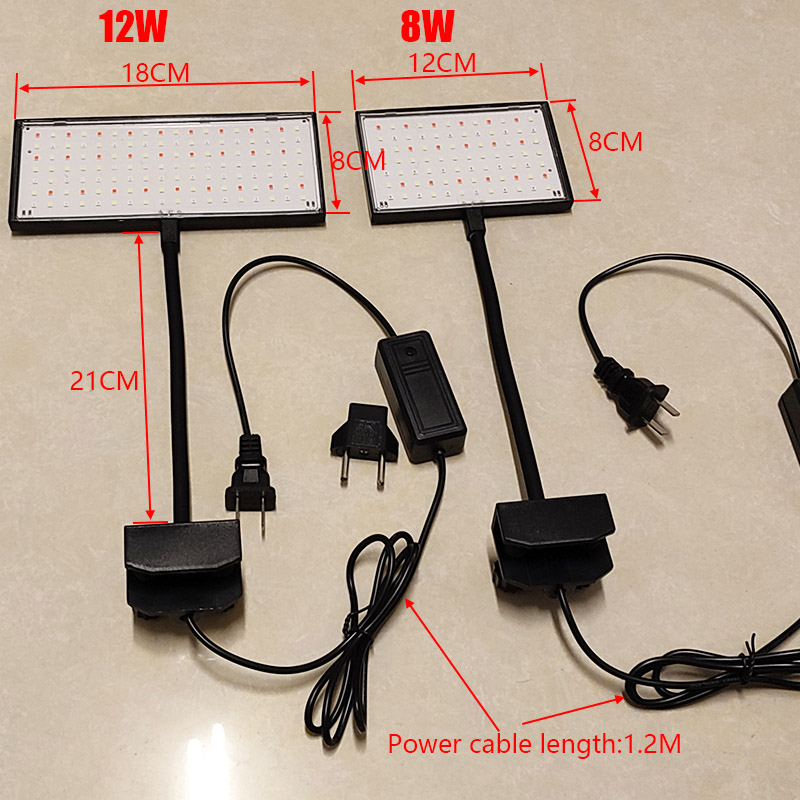 Lámpara de acuario ajustable d - Aquarium Plant Growing reseña y precio